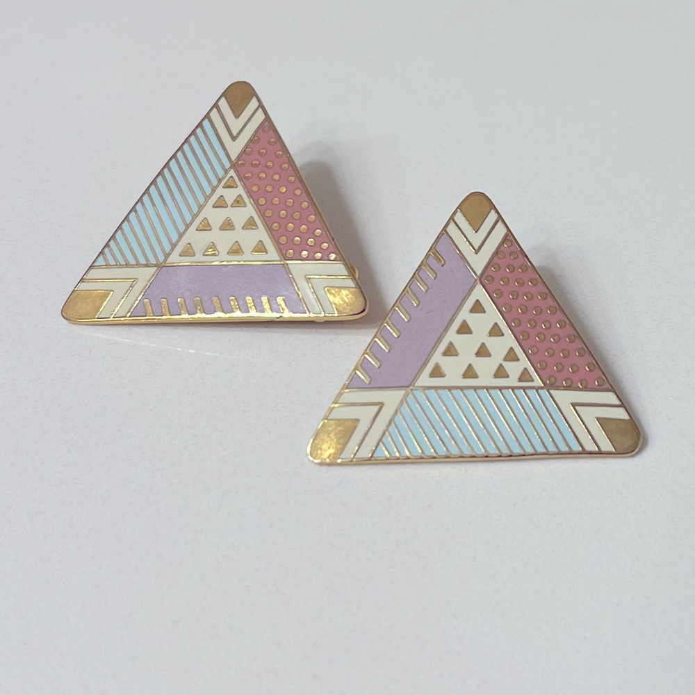 Laurel Burch Four Seasons Clip on Earrings